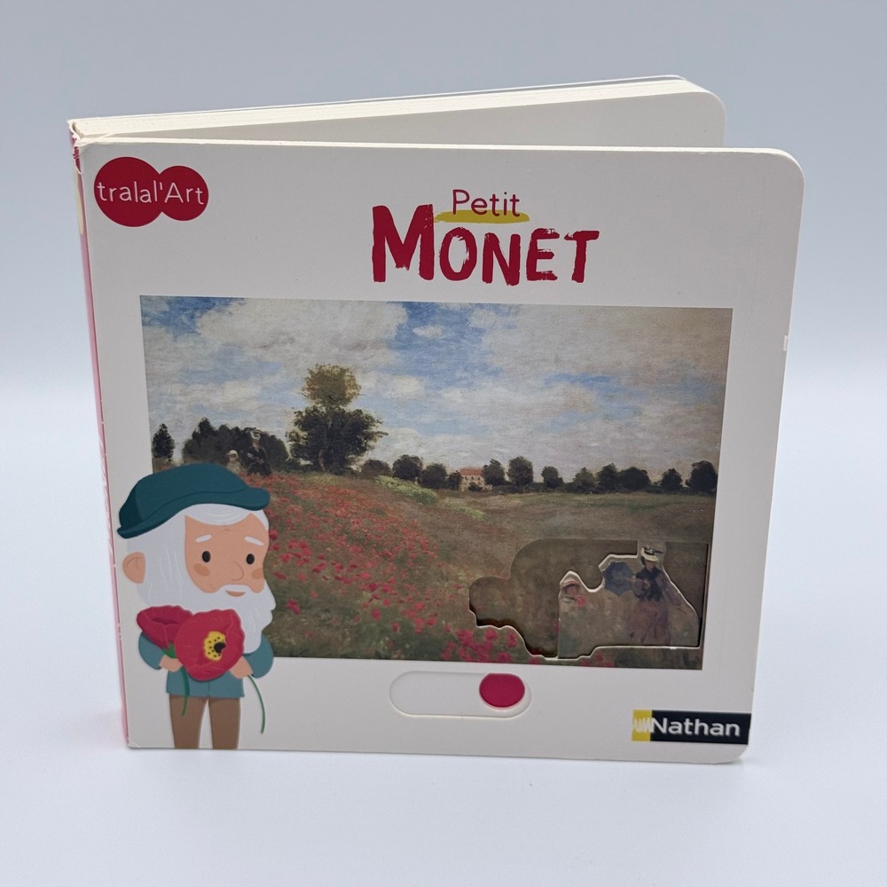 Petit Monet French Board Book tralal'Art Nathan Sandrine Andrews Art History